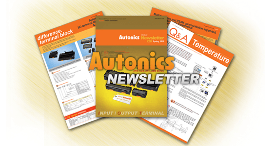 Autonics newly launching the local newsletter